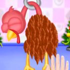 christmas turkey cooking