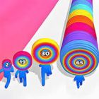 layer man 3d run collect