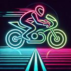neon biker